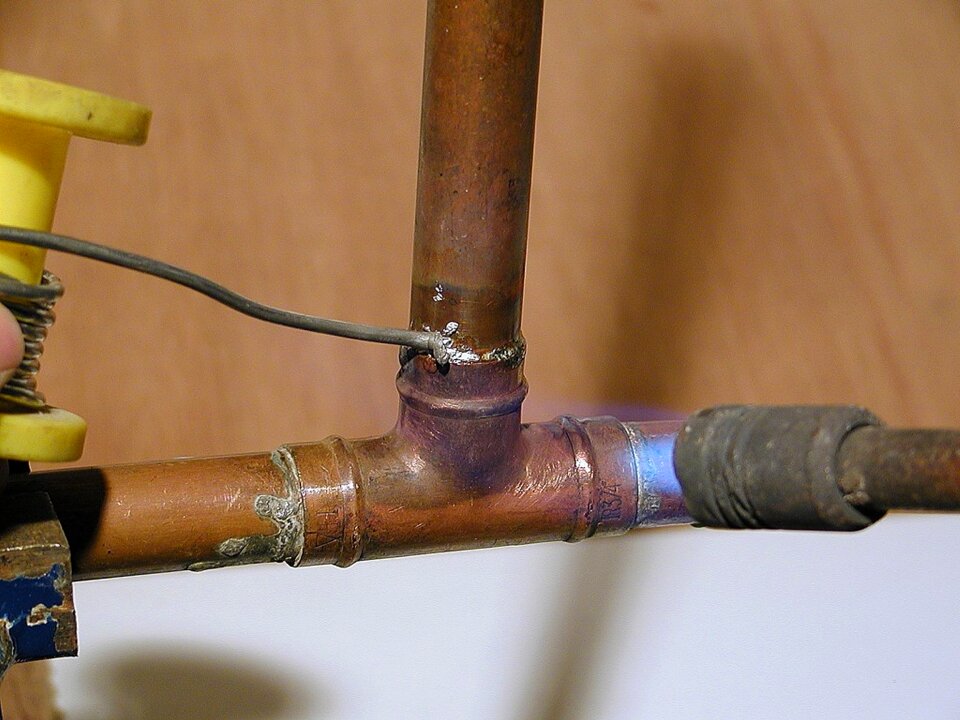 Connection brass construction