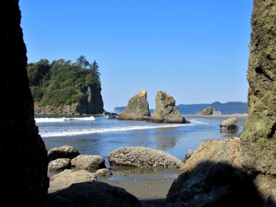 Ruby Beach at Olympic NP in Washington photo
