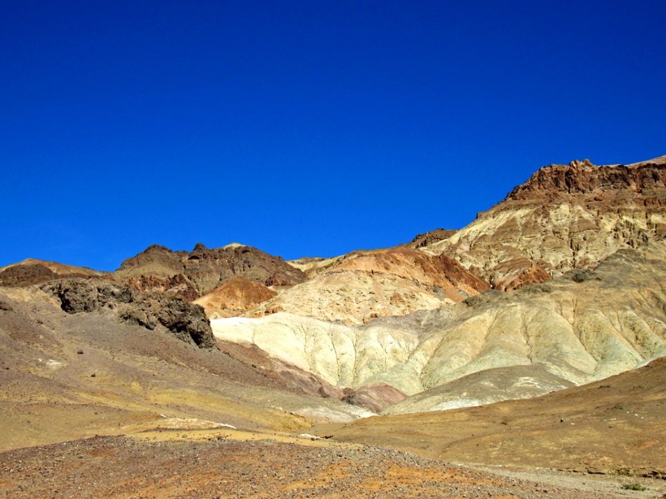 Artist's Drive at Death Valley NP in CA