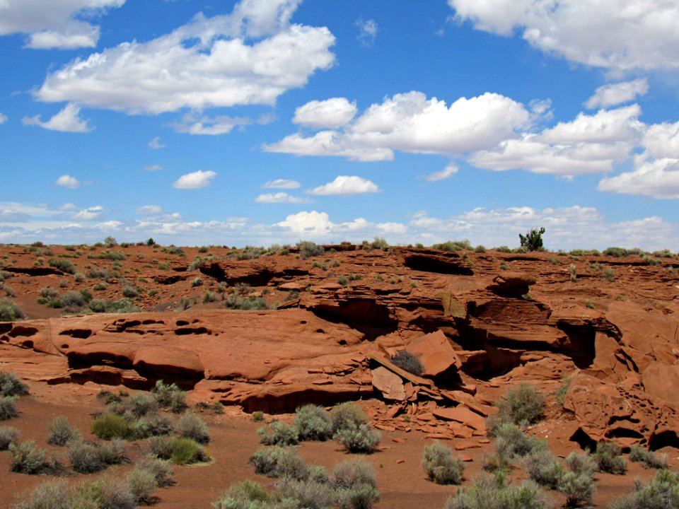 Wukoki Ruin at Wupatki NM in Arizona