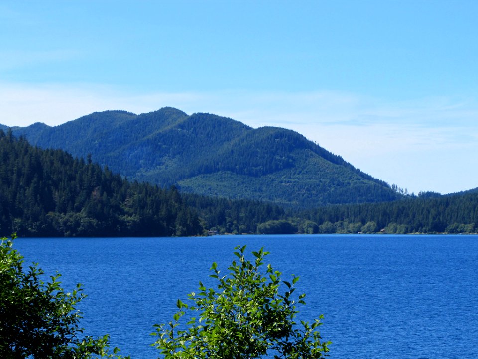 Lake Crescent at Olympic NP in WA