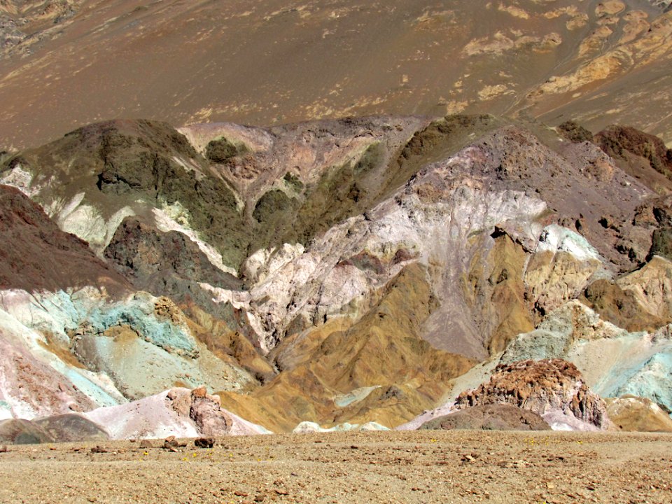 Artist's Drive at Death Valley NP in CA