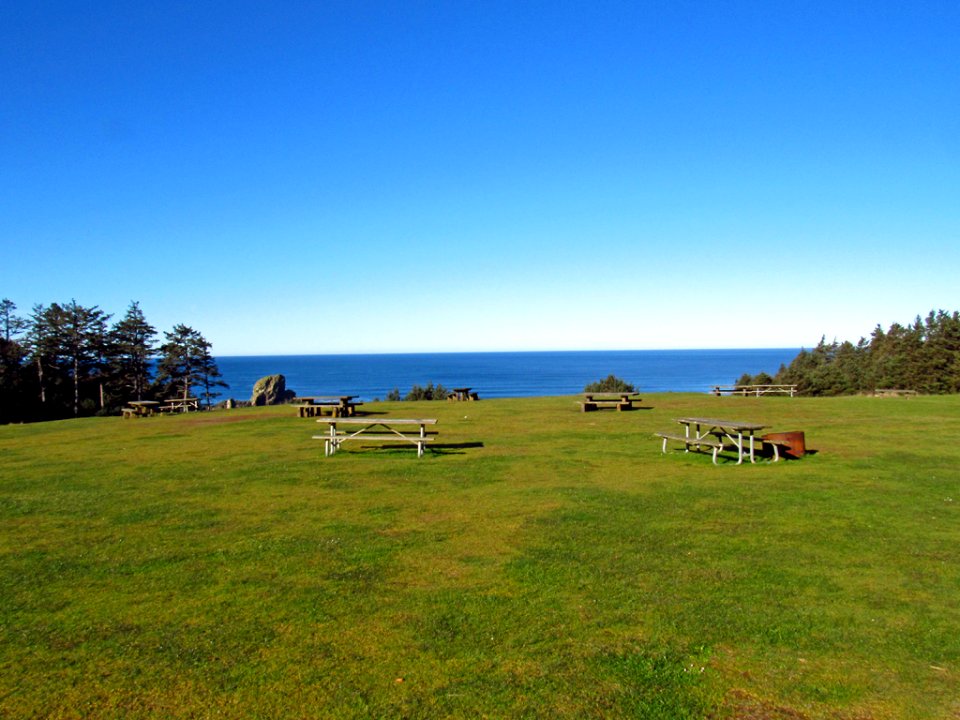 Ecola State Park at Pacific Coast in OR
