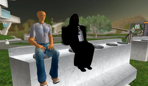 Trust an Avatar in a Black Smoky Suit?