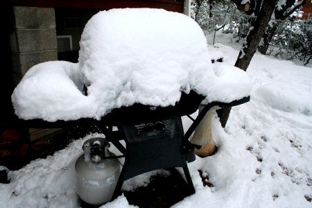 Snow on the Barbie