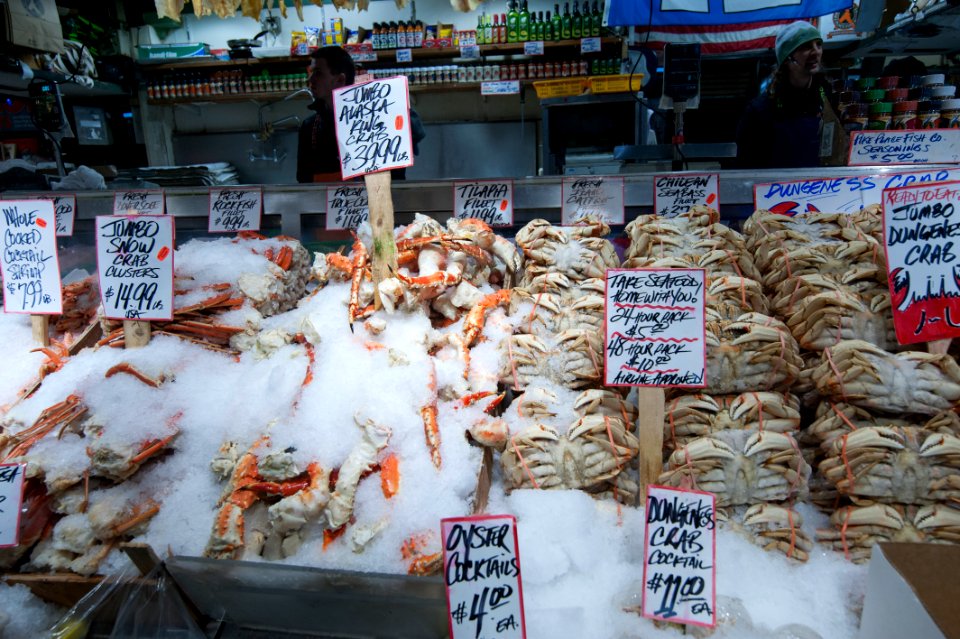 Pike Market Place in Seattle, Washington.