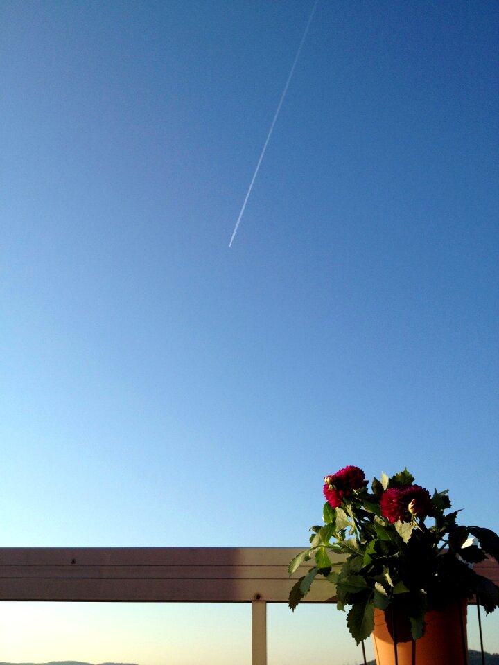 Solar blåhimmel himmel