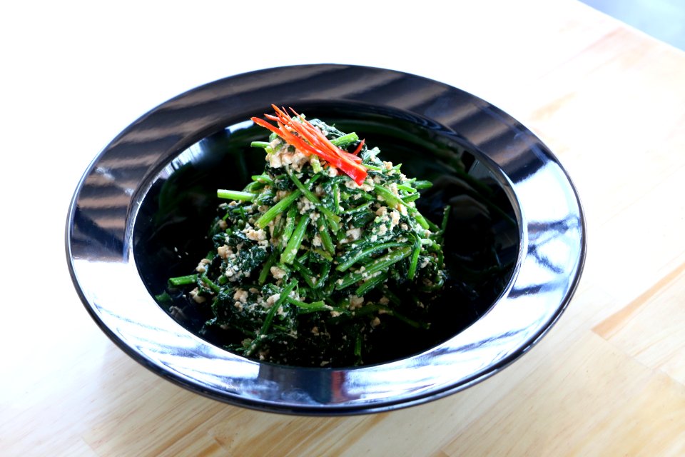 salad đậu hủ bó xôi 4
