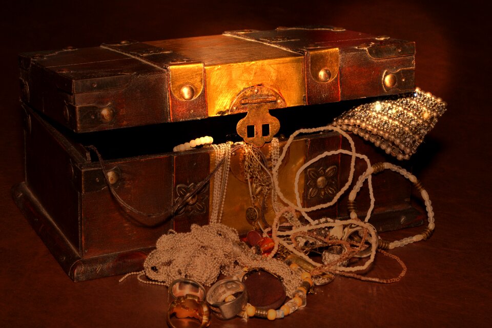 Chest jewellery lighting