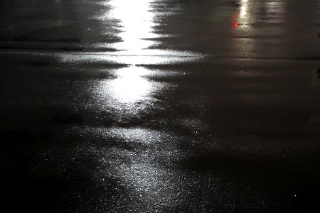 A rainy night