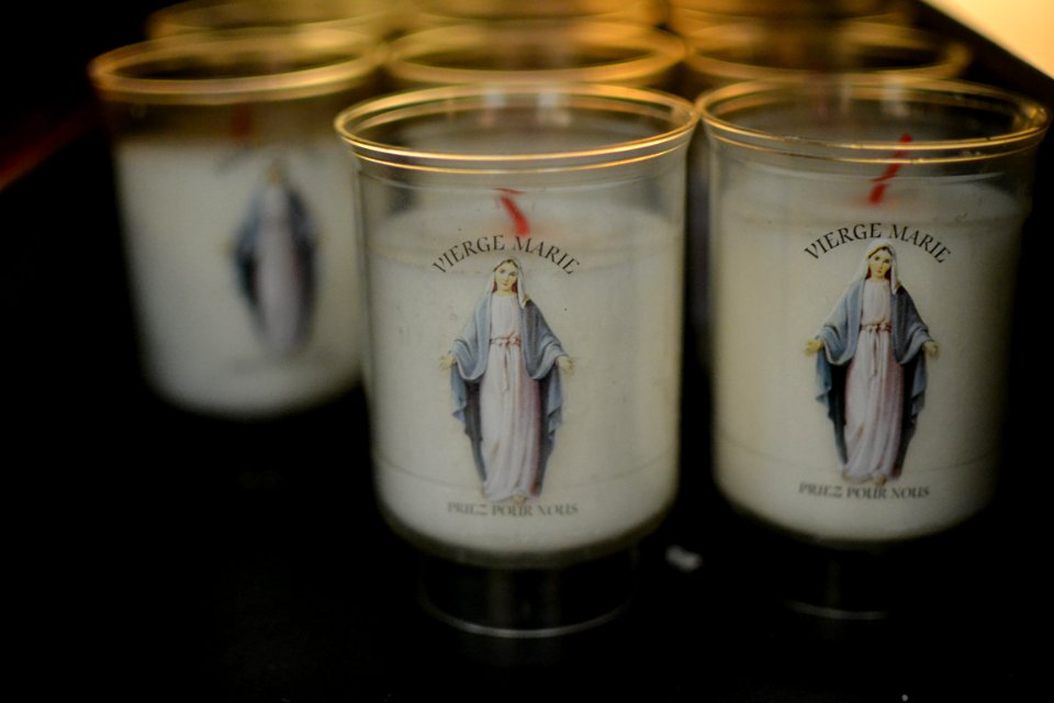 Bougies Vierge Marie