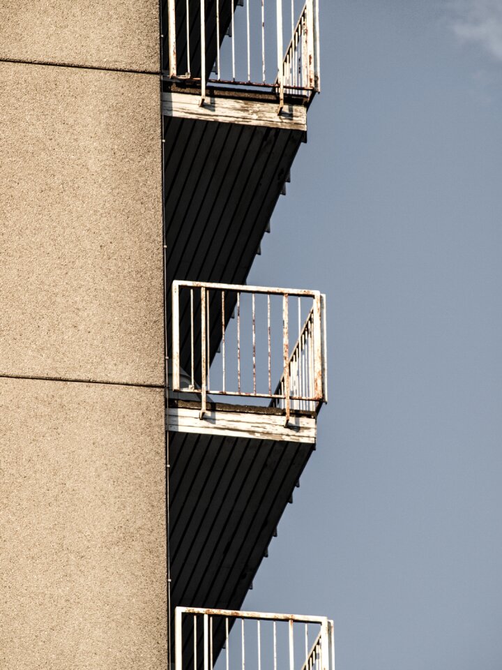 Architecture building facade