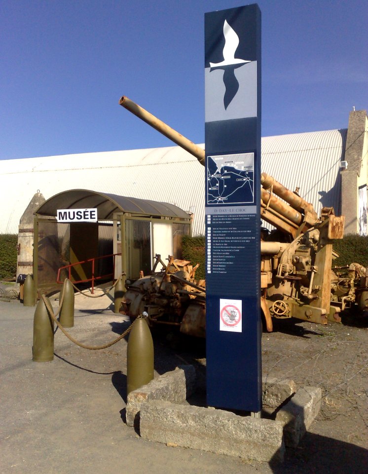 Omaha Beach Museum , Colleville-sur-Mer, Normandy , France