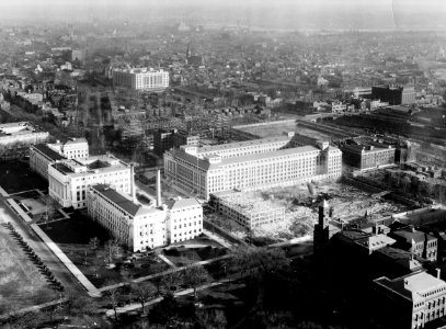 1932 (Dec 1) Air view looking SE USDA Construction Photo Collection (1)