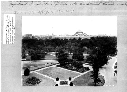 1927 (June 16) Looking north across Mall NARA RG 16 G Box 5