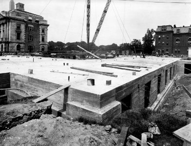 1928 (Aug 1) A Sect Admin Bldg Looking NW USDA Construction Photo Collection (1)