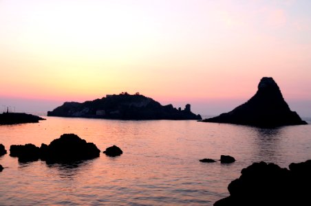 Islands of the Cyclops at Dawn Sicily Italy - Creative Commons by gnuckx