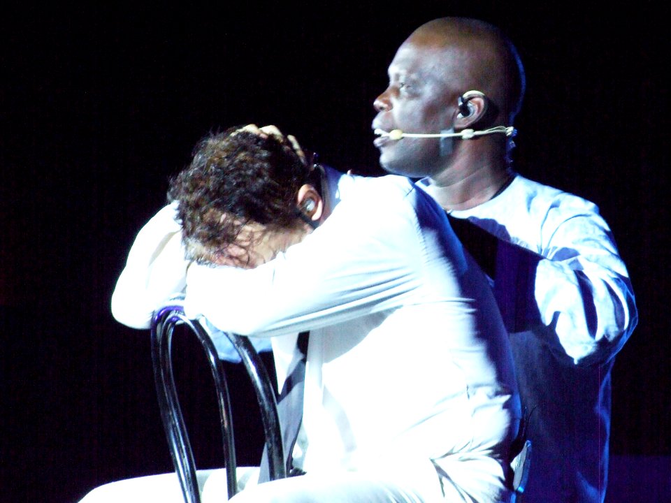 Massimo Ranieri - Badarà Seck Concert 2009 Taormina-Sicilia-Italy - Creative Commons by gnuckx