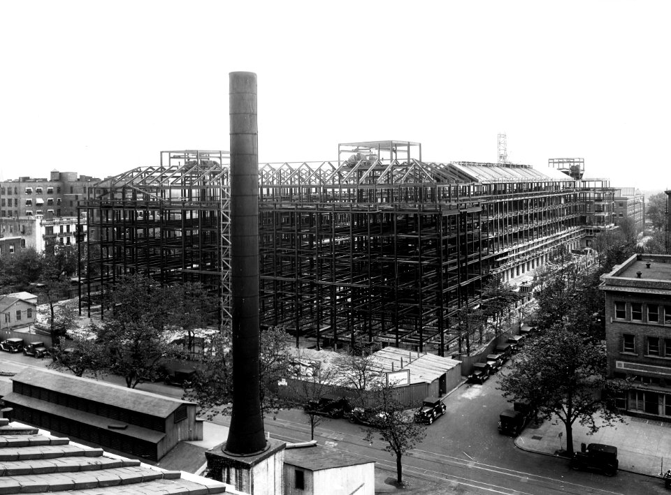 1931 (May 1) South Bldg looking SE USDA Construction Photo Collection (1)