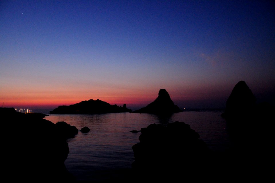 Islands of the Cyclops at Dawn Sicily Italy - Creative Commons by gnuckx