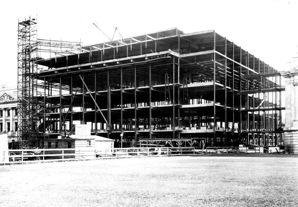 1929 (Feb 1) A Sect Admin Bldg looking SE USDA Construction Photo Collection (1)