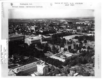 1931 (July) National Museum, Smithsonian Institute NARAII RG 18 AA Box 151