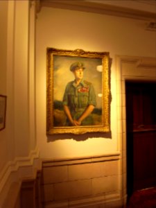 ADMIRAL OF THE FLEET - LOUIS MOUNTBATTEN - BRITANNIA ROYAL NAVAL COLLEGE - DARTMOUTH - DEVON - UK