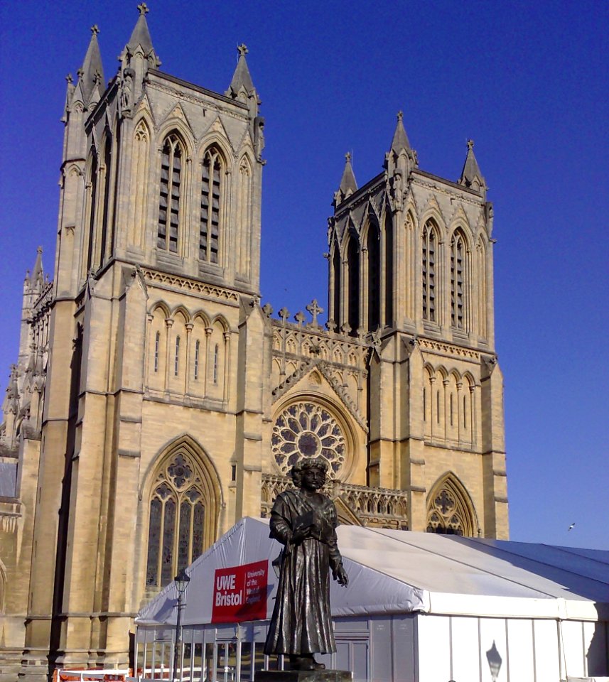 RAJAH RAMMOHUN ROY - UNIVERSITY OF THE WEST OF ENGLAND - BRISTOL CATHEDRAL - UK