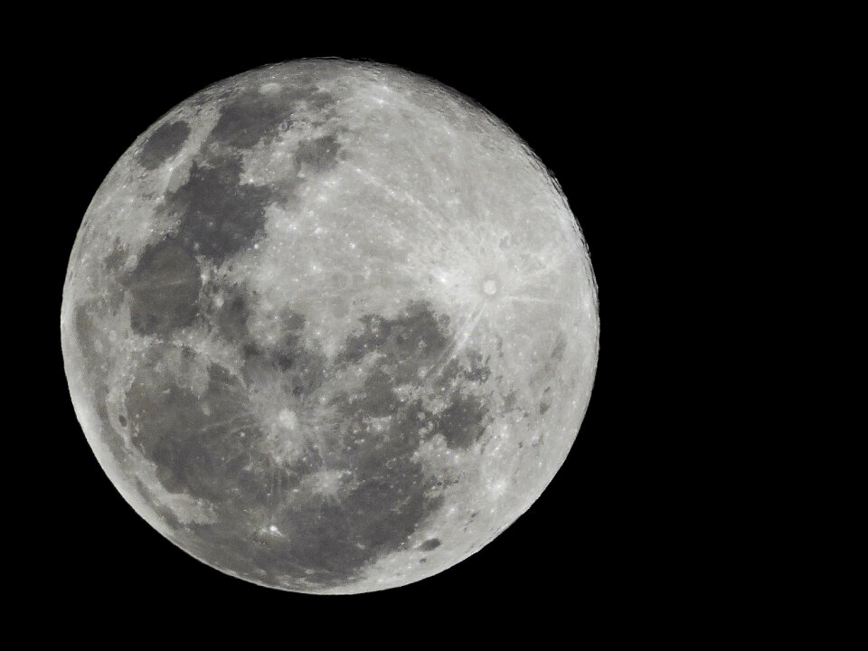 Moon full moon night