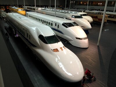 Japan bullet train shinkansen