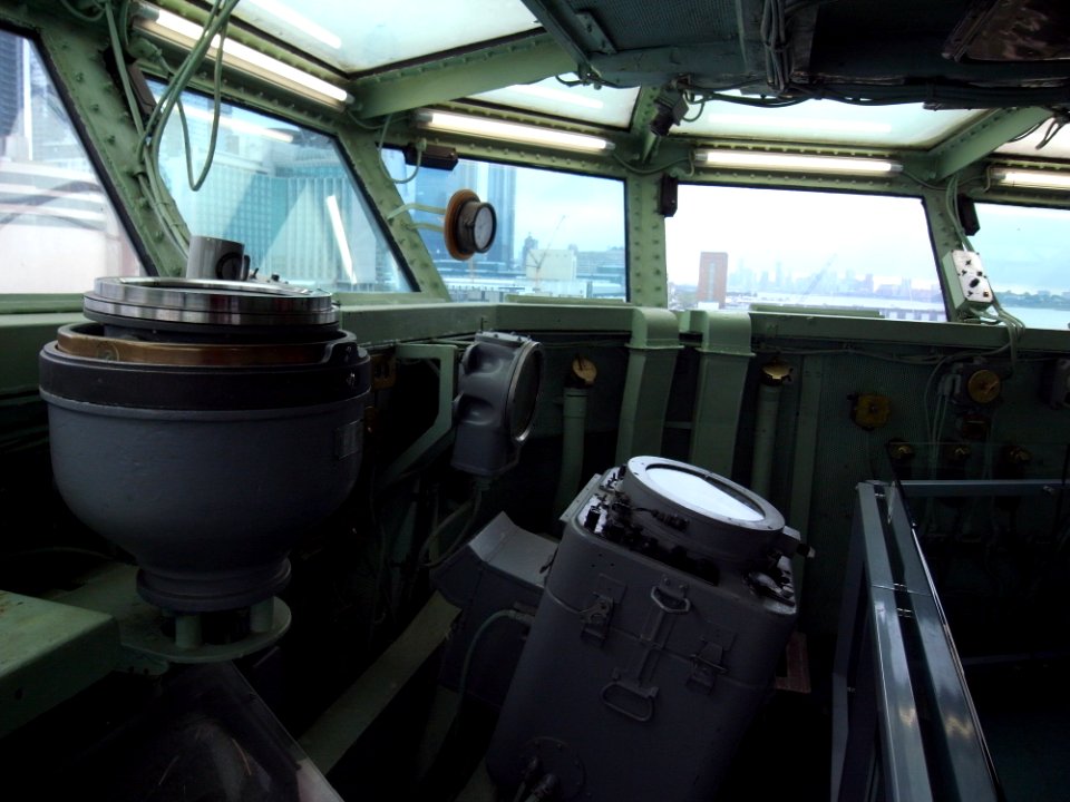 BRIDGE - USS INTREPID - PIER 88 - NEW YORK