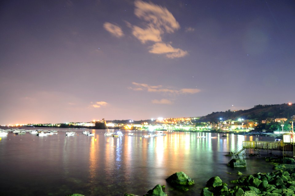 View of Aci Castello across the sea from Acitrezza Sicilia Italy Italia  - Creative Commons by gnuckx