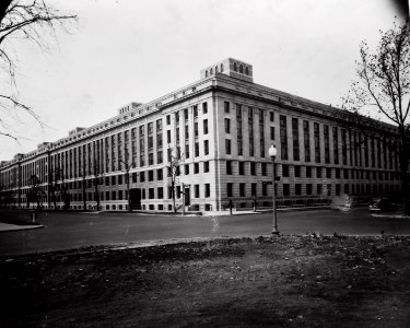 1939 View of South Bldg at 12 and C Streets MS Collection 182 USDA History Collection NAL (35)
