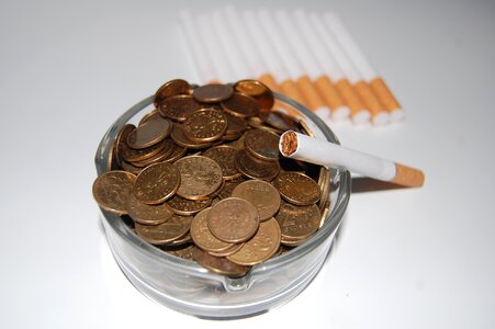 Waste of money smoking addiction