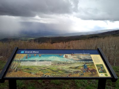 View from The Grand Mesa - Grand Junction - Colorado - USA
