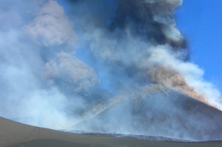 Etna Volcano Paroxysmal Eruption October 26 2013 - Creative Commons by gnuckx