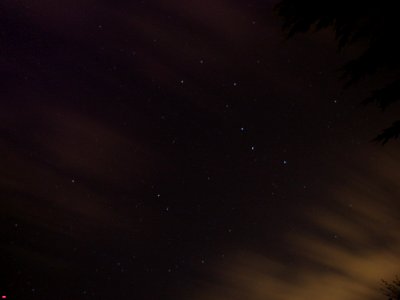 The Big Dipper (US) or the Plough (UK, Ireland) - The North Star (Polaris) - Fremington - Devon - UK