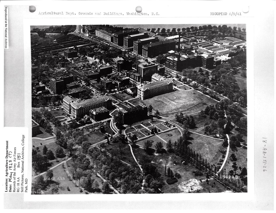 1923 (May ca) Agricultural Dept Grounds and Bldgs NARAII RG 18 AA Box 151