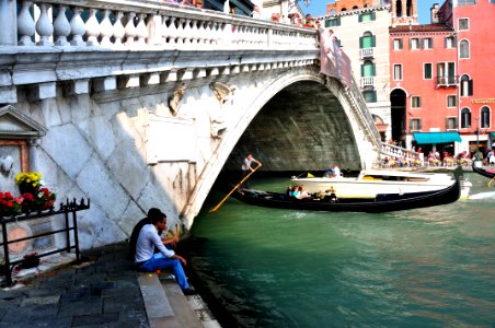 Grand Canal - Rialto - Venice Italy Venezia - Creative Commons by gnuckx