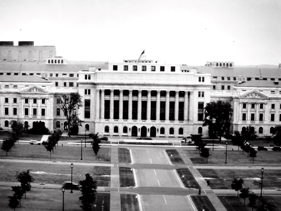1931 (ca) Completed Admin Bldg and Wings MS Collection 182 USDA History Collection NAL (20)
