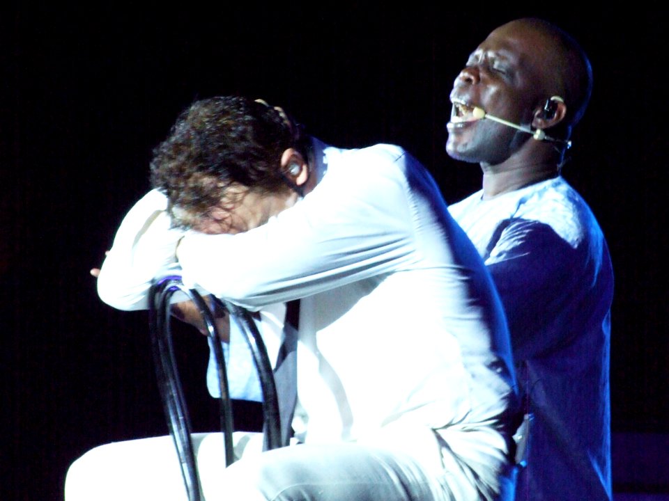 Massimo Ranieri - Badarà Seck Concert 2009 Taormina-Sicilia-Italy - Creative Commons by gnuckx