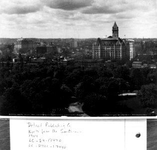 1904 View N from Smithsonian (a) Detroit Pub LC-D4-17440