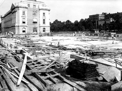 1928 (July 2) A Sect Admin Bldg looking SE USDA Construction Photo Collection (1)