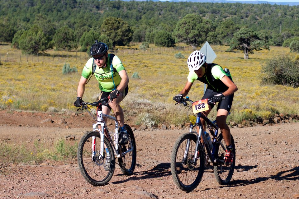 Rider ?? and Rider 122 Fire On The Rim 2016