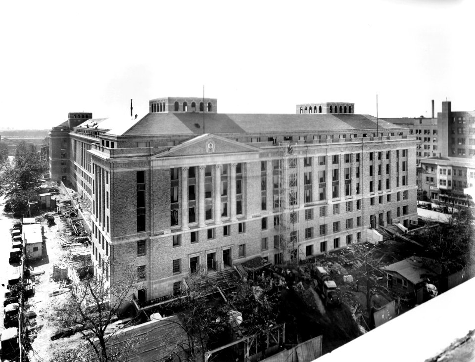 1931 (Nov 2) South Bldg Looking SW USDA Construction Photo Collection (1)