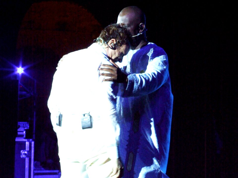 Massimo Ranieri - Badarà Seck Concert 2009 Taormina-Sicilia-Italy - Creative Commons by gnuckx