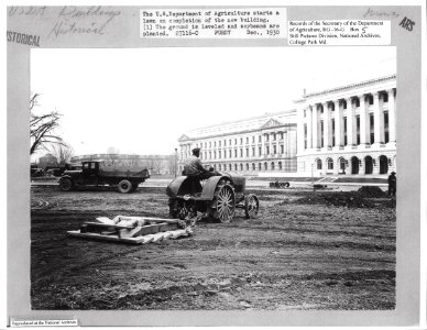 1930 (Dec) Level ground and planting soybeans NARA RG 16 G Box 5