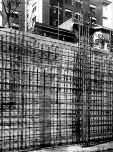 1930 (Oct 17) South Bldg West showing reinforcing Steel USDA Construction Photo Collection (1)