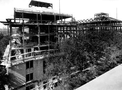 1931 (June 2) South Bldg Looking NE USDA Construction Photo Collection (1)