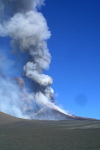 Etna Volcano Paroxysmal Eruption October 26 2013 - Creative Commons by gnuckx